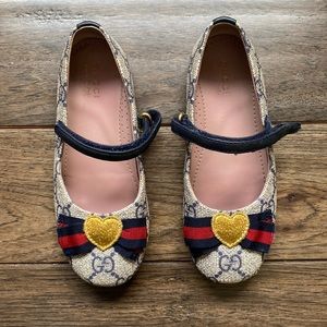 Toddler Gucci ballet flats